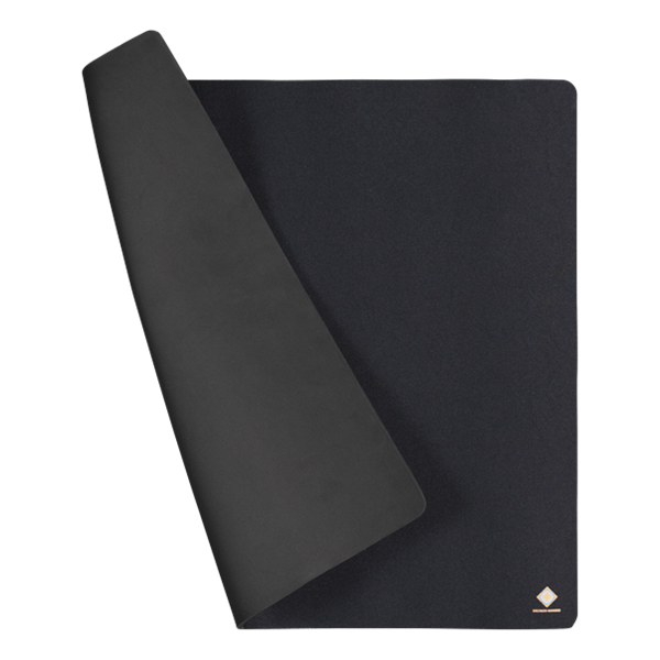 Mousepad gaming XL DELTACO GAMING DMP220, 400 x 450 x 4mm, negru (GAM-063)