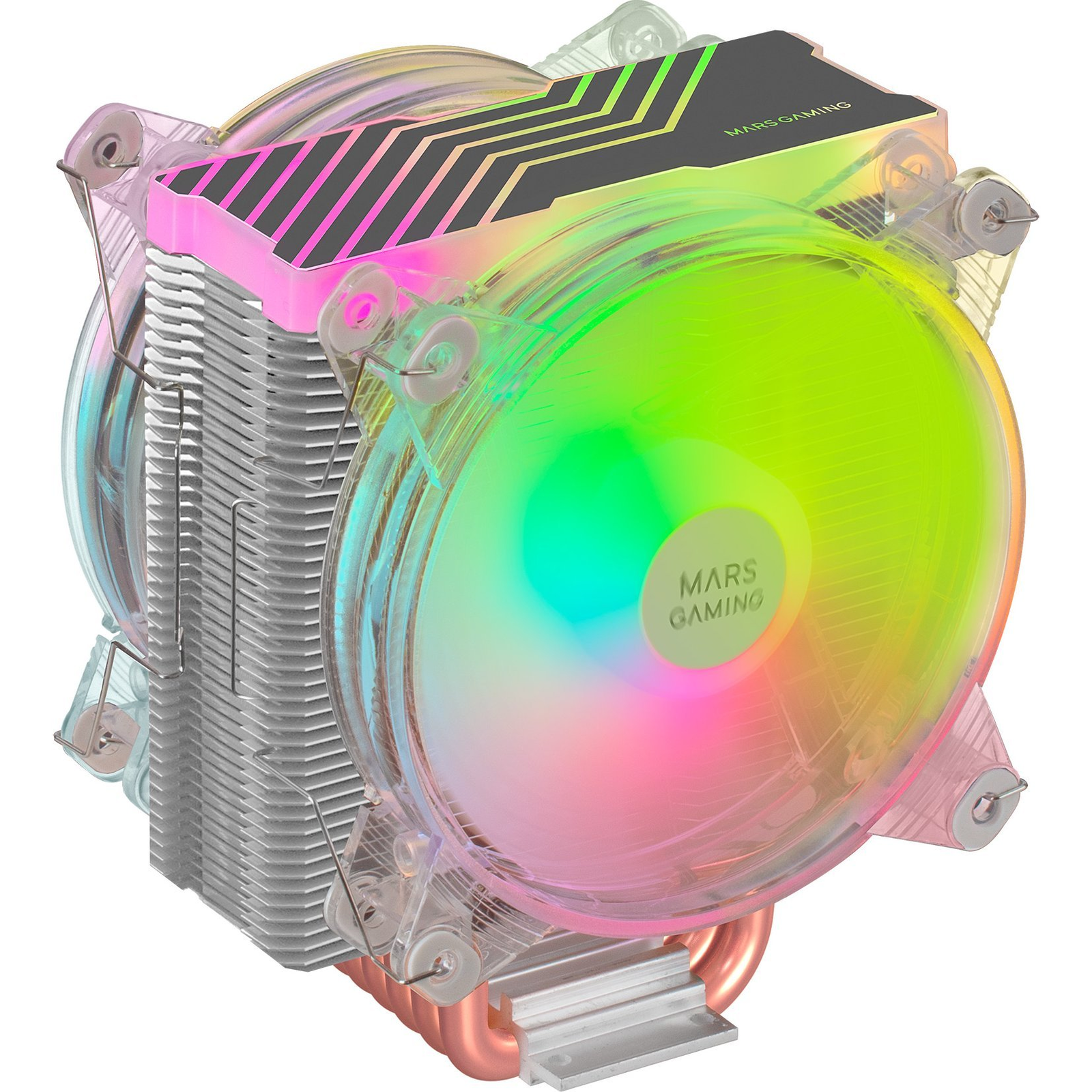 Mars Gaming MCPU66 CPU охладител 12cm RGB вентилатор (8437023094907)