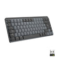 Bluetooth Keyboard Logitech 920-010780 English EEUU Black Grey QWERTY