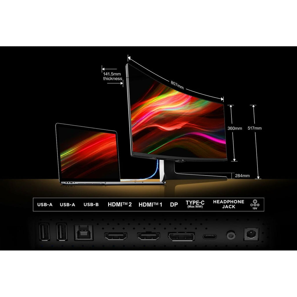 Monitor TCL 34R83Q LCD 37"
