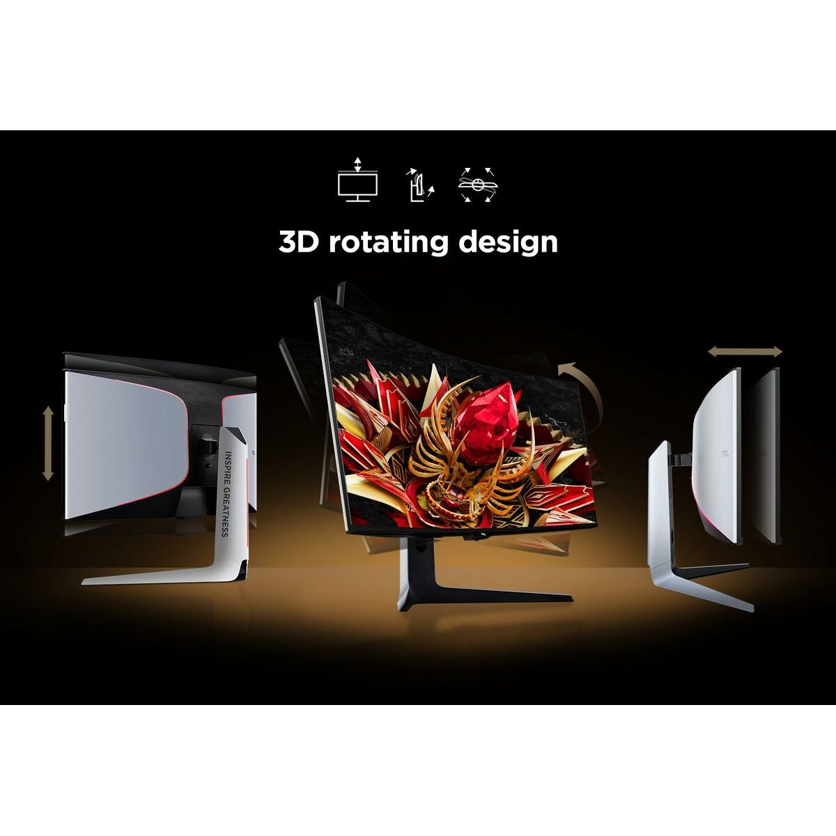 Monitor TCL 34R83Q LCD 37"