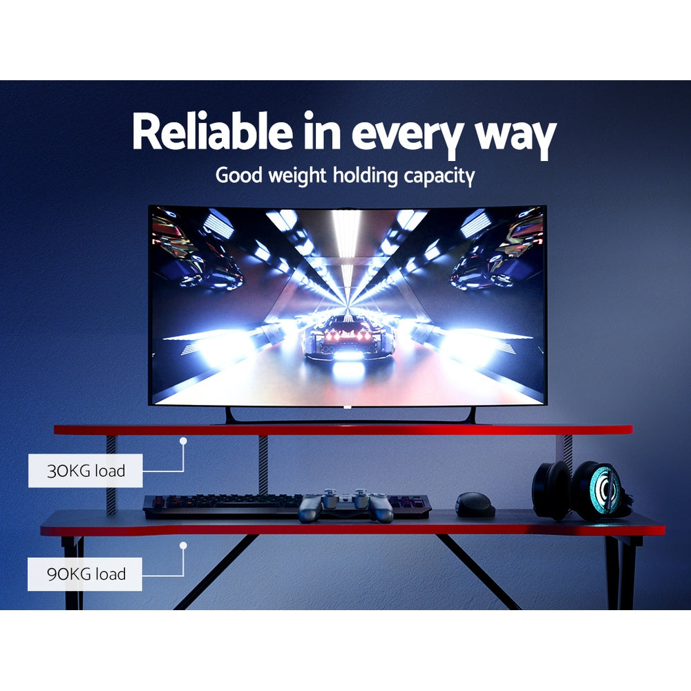 NNEDSZ Artiss Gaming Desk Computer Desks 100CM