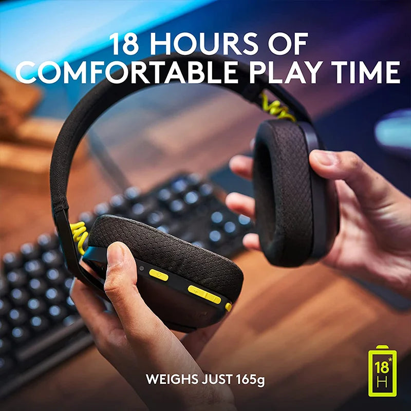 NNEOBA Wireless Gaming Headset with Microphone