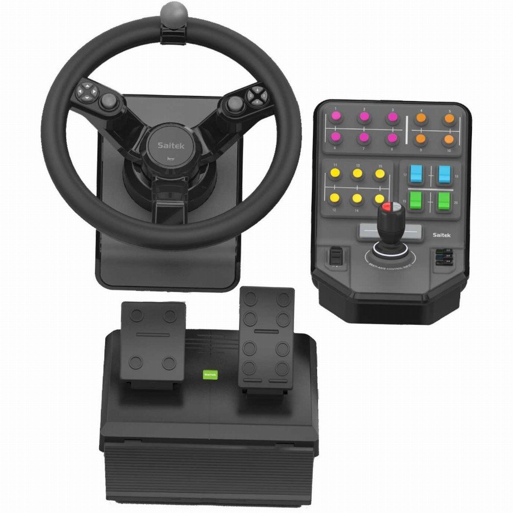 Logitech G Farming Simulator Kormány + Pedál + Vezérlő (945-000062)